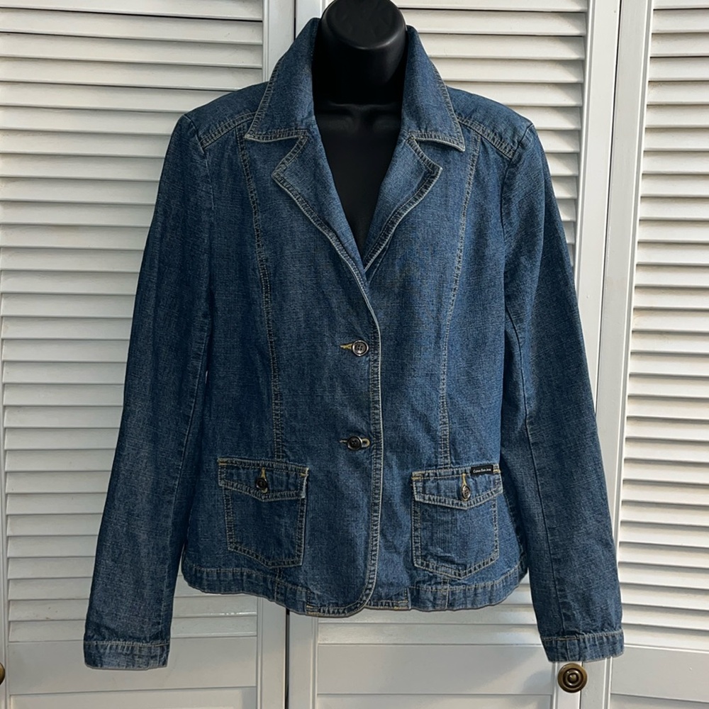 Y2K Calvin Klein Denim Jean Jacket